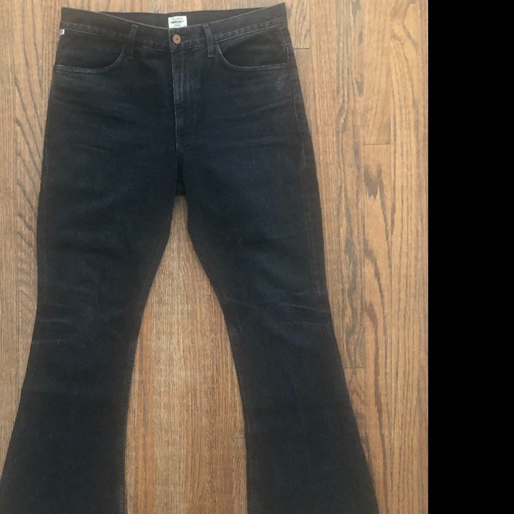 NWOT Citizens of Humanity Kaya Denim Black Size 30